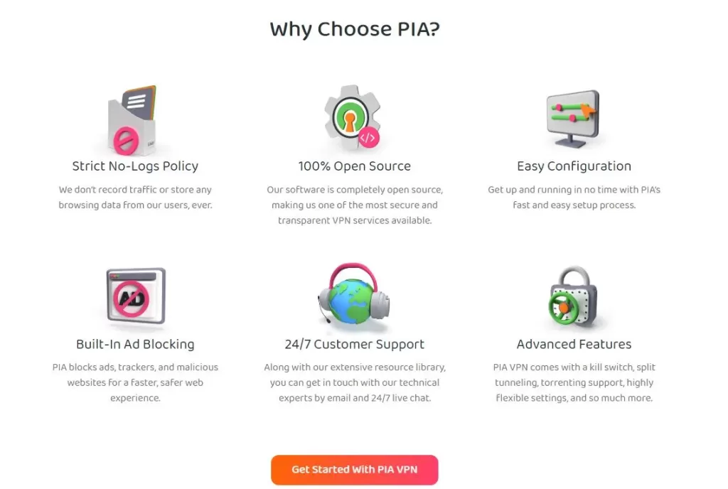 why choose pia